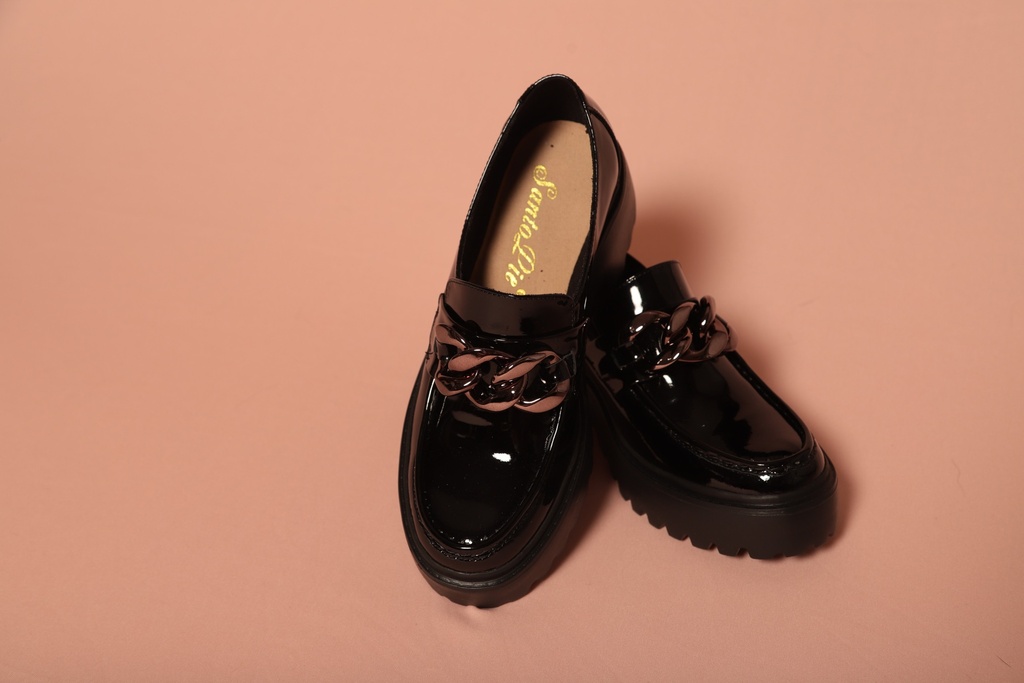 [113490] MOCASÍN CHUNKY (NEGRO, 34)