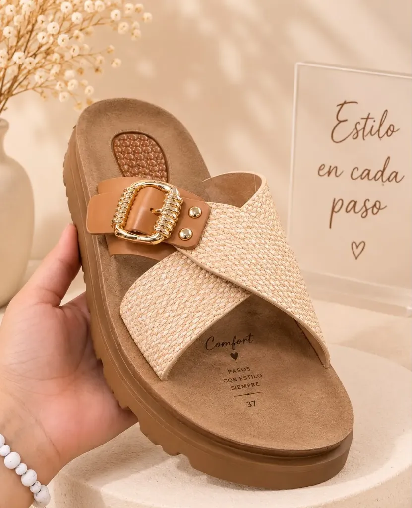 SANDALIA PLANA KAUSEL 5014